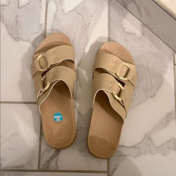 Reef Shoes - Reef Tan Double Strap Sandals